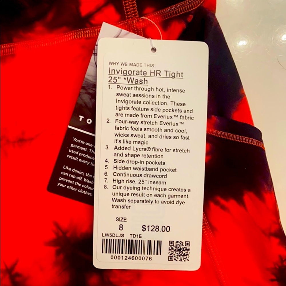 Lululemon Invigorate HR Tight 25”